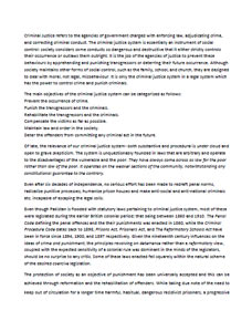 Overview of Criminal Justice Thumb