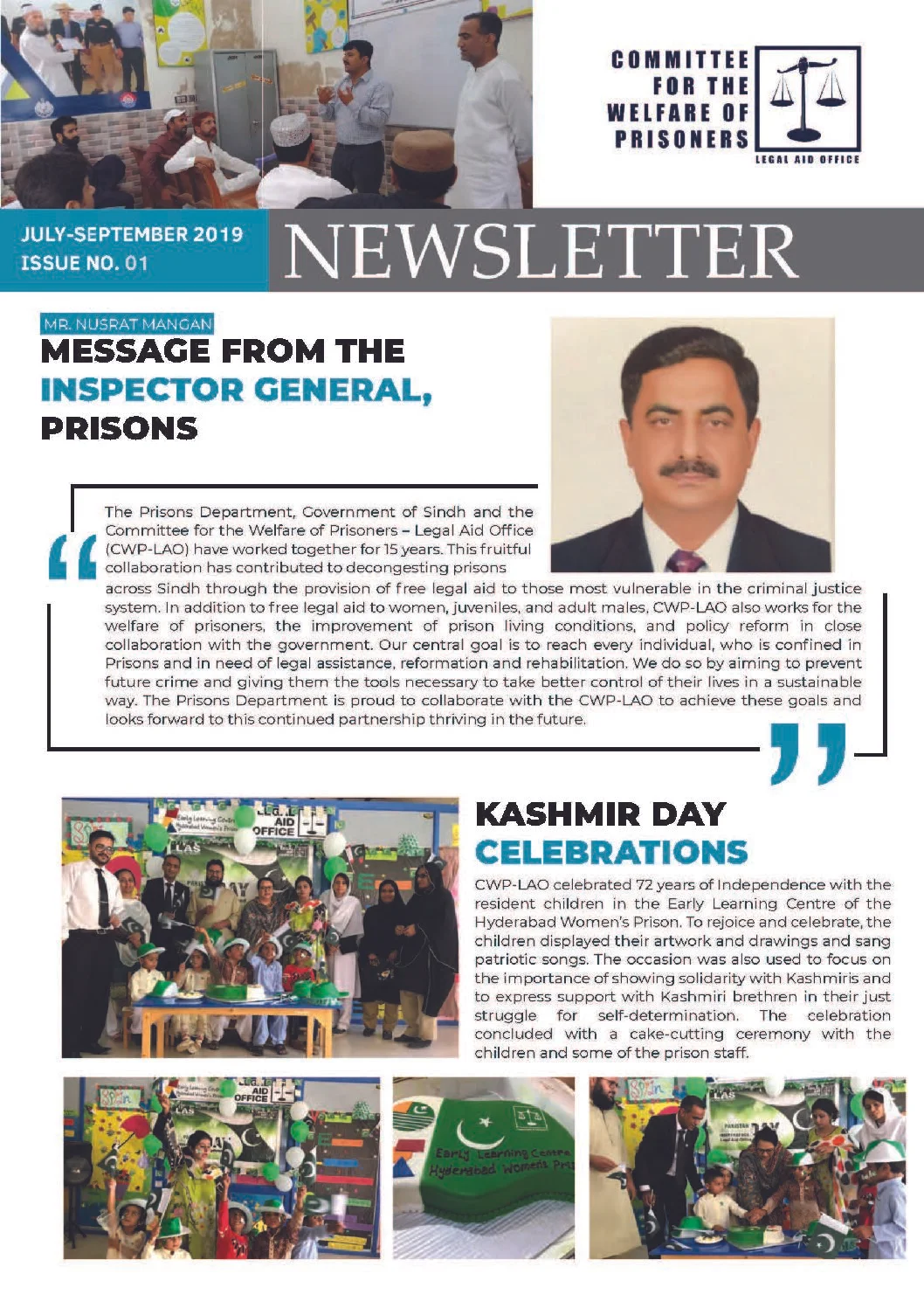 LAO 9th Newsletter July Sep 2019