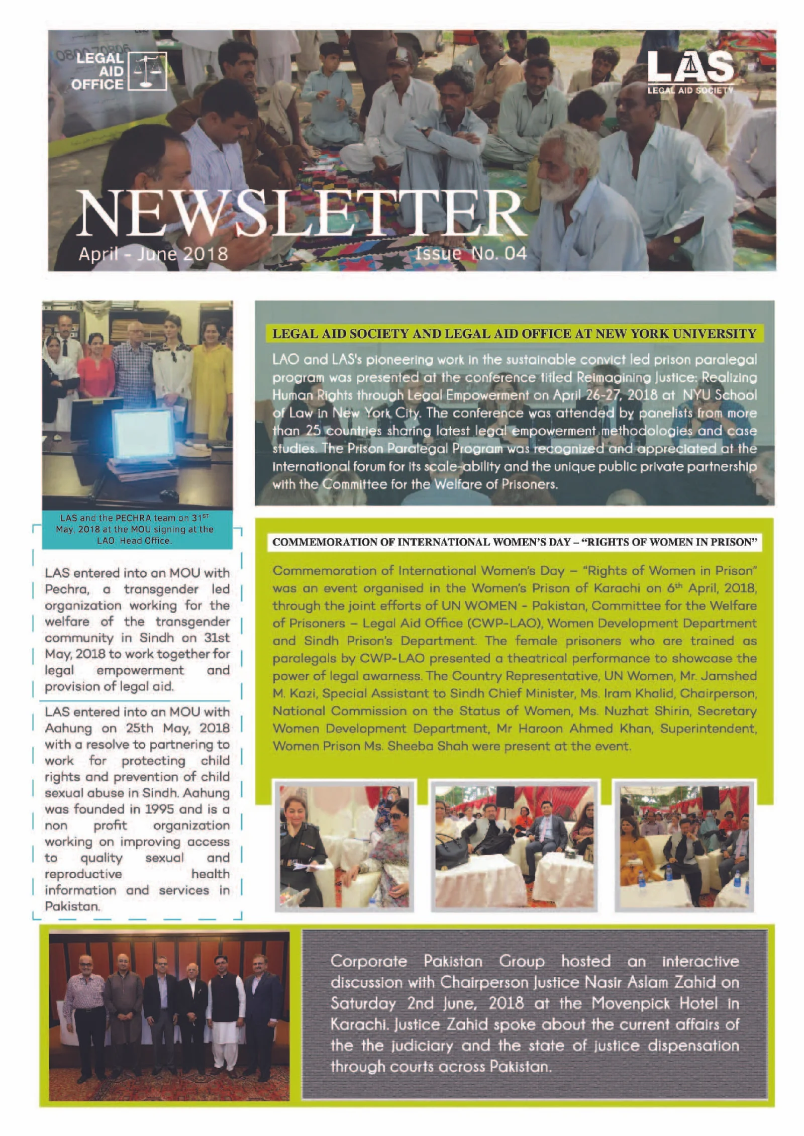 LAO Newsletter Apr Jun 2018