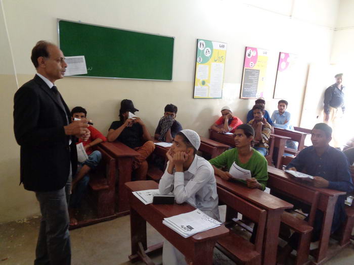 Literacy Classes in Women YOIS Prison