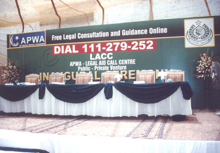 Opening of Legal Aid Call Center