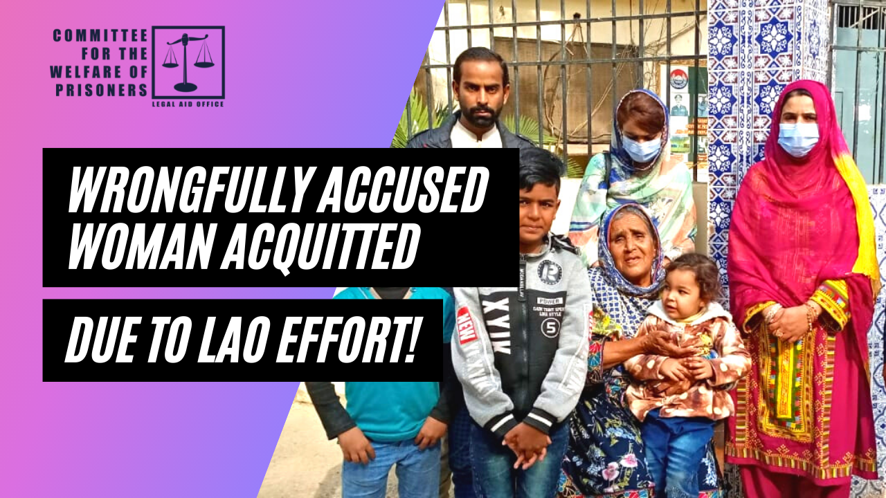 Wrongfully accused woman acquitted due to CWP LAO efforts